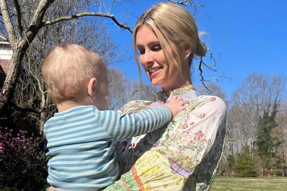 <p>nickyhilton/Instagram</p> Nicky Hilton on National Sons Day