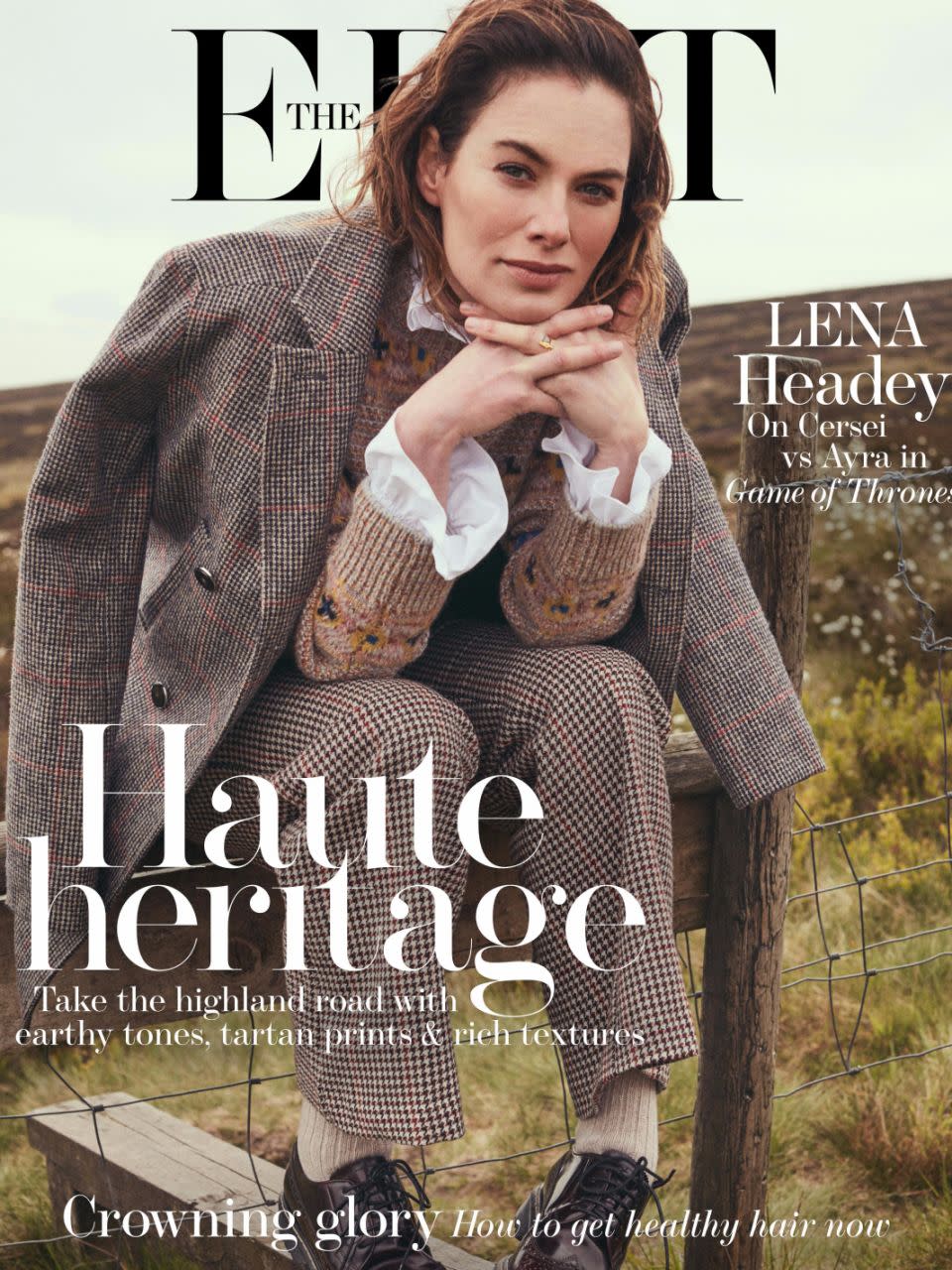 The actress graces the fashion mag's latest cover. Source: The Edit