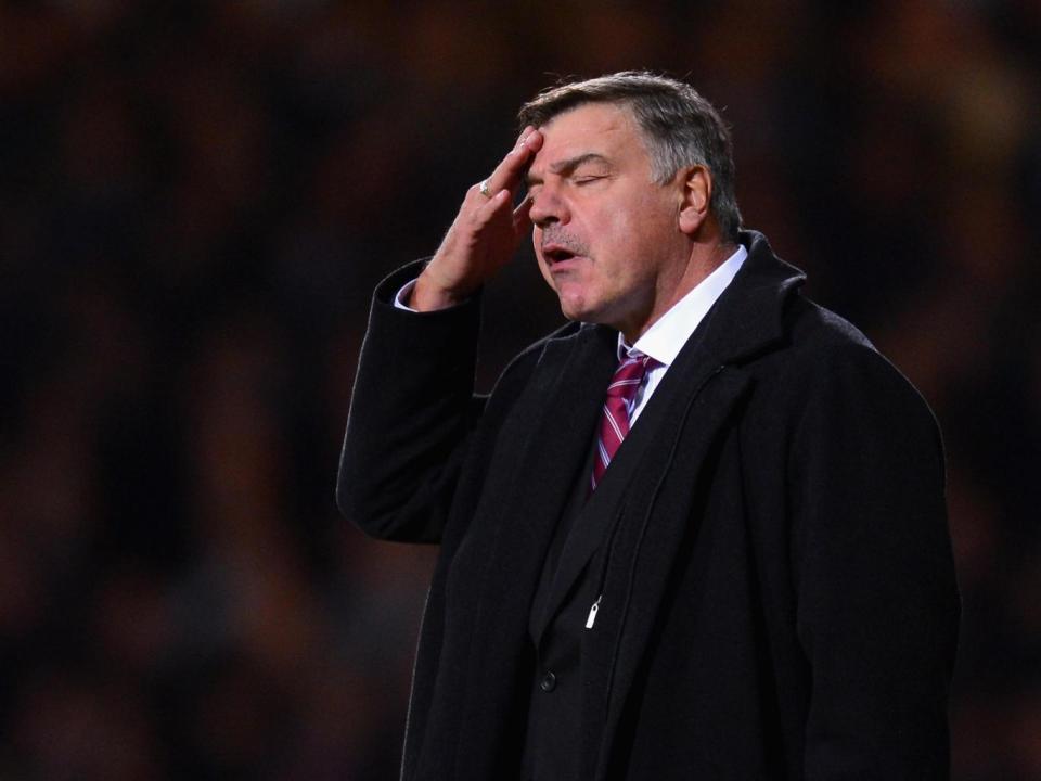 Big Sam kept Palace up - his first objective on replacing Alan Pardew (Getty)