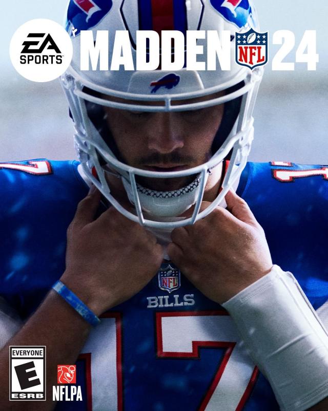 LOOK: Josh Allen picked as cover athlete for 'Madden NFL 24' video game