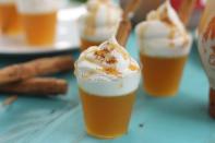 <p>Butterscotch is the new caramel. If you're not convinced, all the more reason to see for yourself with these butterscotch apple cider shots.</p><p>Get the recipe from <a href="https://www.delish.com/cooking/recipe-ideas/recipes/a49782/butterscotch-apple-cider-jello-shots-recipe/" rel="nofollow noopener" target="_blank" data-ylk="slk:Delish;elm:context_link;itc:0;sec:content-canvas" class="link ">Delish</a>.</p>