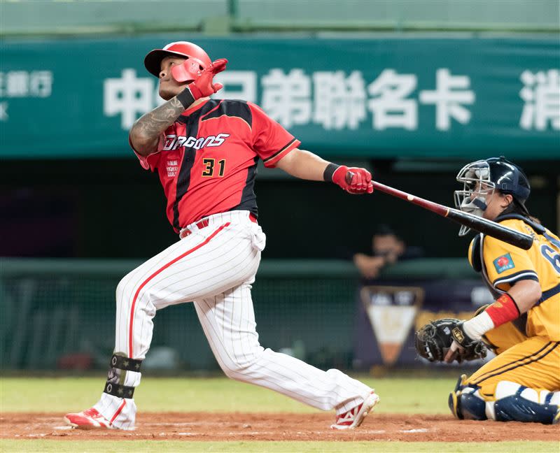 林智勝生涯294轟。（圖／味全龍球團提供）