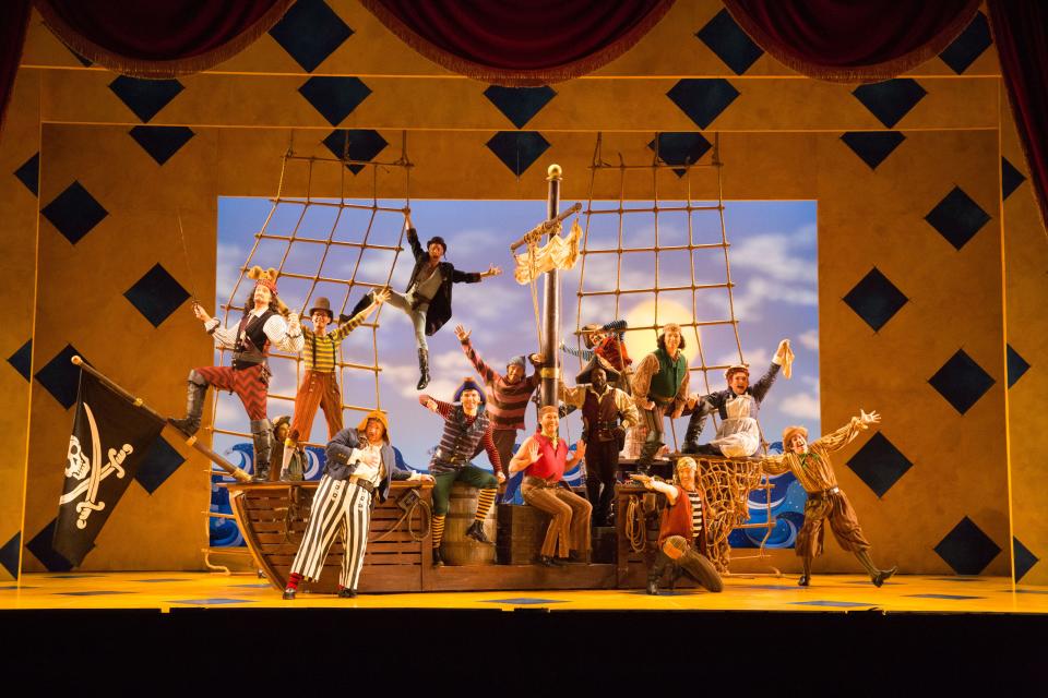 One of the highlights of Cincinnati Opera’s 2022 summer festival is Gilbert & Sullivan’s deliciously campy “The Pirates of Penzance.” Seen here is Atlanta Opera’s production of the world.