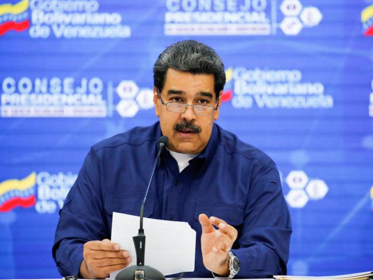 Nicolas Maduro attacks Trump's 'almost Nazi-style' speech after US president calls on military to abandon Venezuela leader