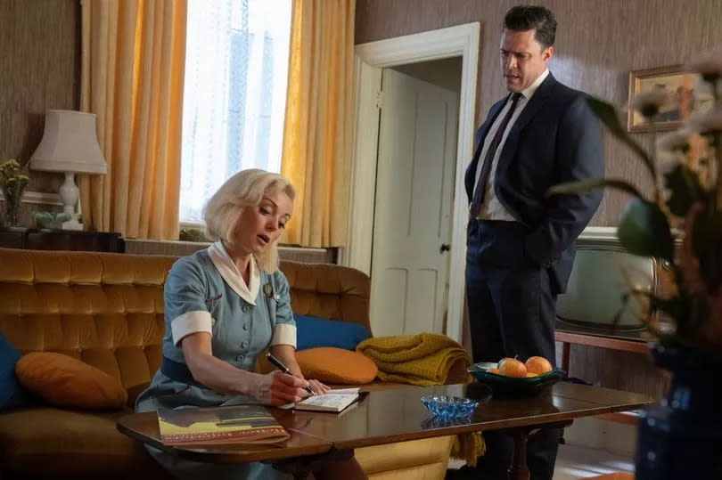 Trixie Franklin and Matthew Alyward in Call the Midwife
