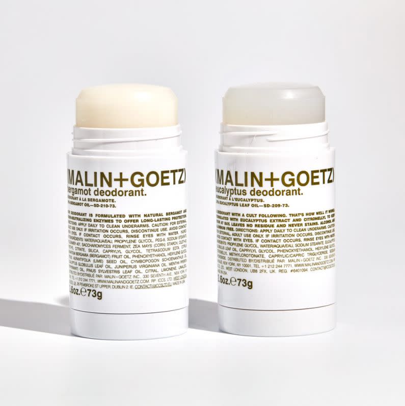 <p><a href="https://go.redirectingat.com?id=74968X1596630&url=https%3A%2F%2Fwww.malinandgoetz.com%2Fbergamot-deodorant-2-6oz-e73g%3FranMID%3D42622%26ranEAID%3DTnL5HPStwNw%26ranSiteID%3DTnL5HPStwNw-DNWJfgjgnV.mKViCUT6Pdw&sref=https%3A%2F%2Fwww.townandcountrymag.com%2Fstyle%2Fmens-fashion%2Fg38553640%2Fbest-deodorants-for-men%2F" rel="nofollow noopener" target="_blank" data-ylk="slk:Shop Now;elm:context_link;itc:0;sec:content-canvas" class="link rapid-noclick-resp">Shop Now</a></p><p>Bergamot Deodorant</p><p>malinandgoetz.com</p><p>$22.00</p>