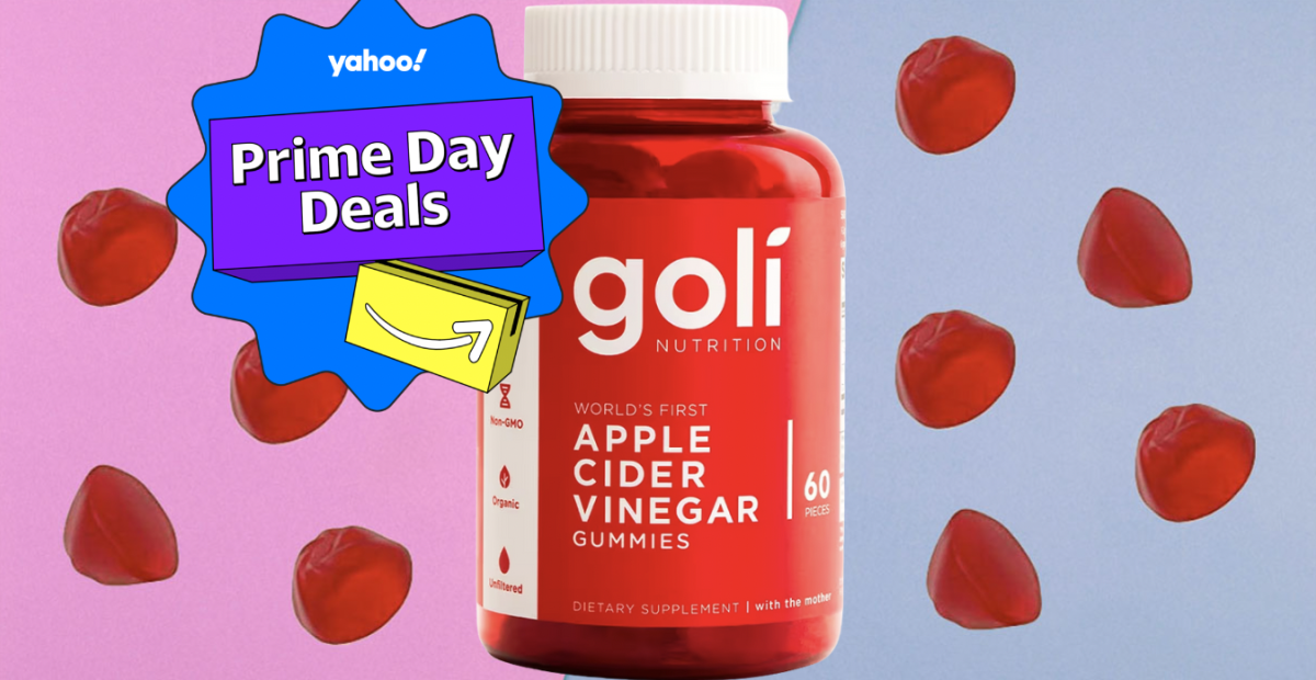 Goli apple cider vinegar gummies are on sale at