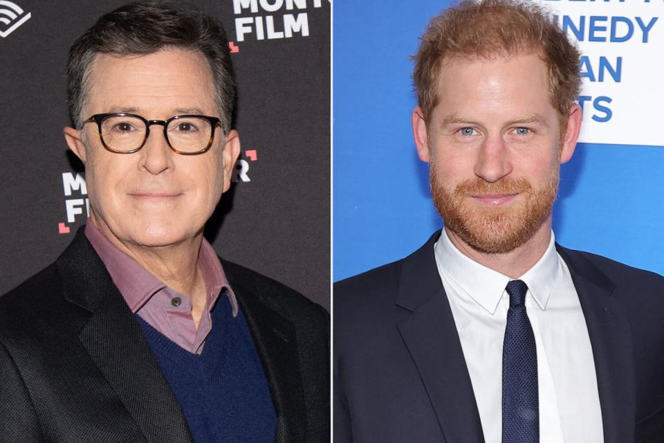 Il principe Harry risponde alle domande scottanti di Stephen Colbert in una clip a sorpresa su Late Night