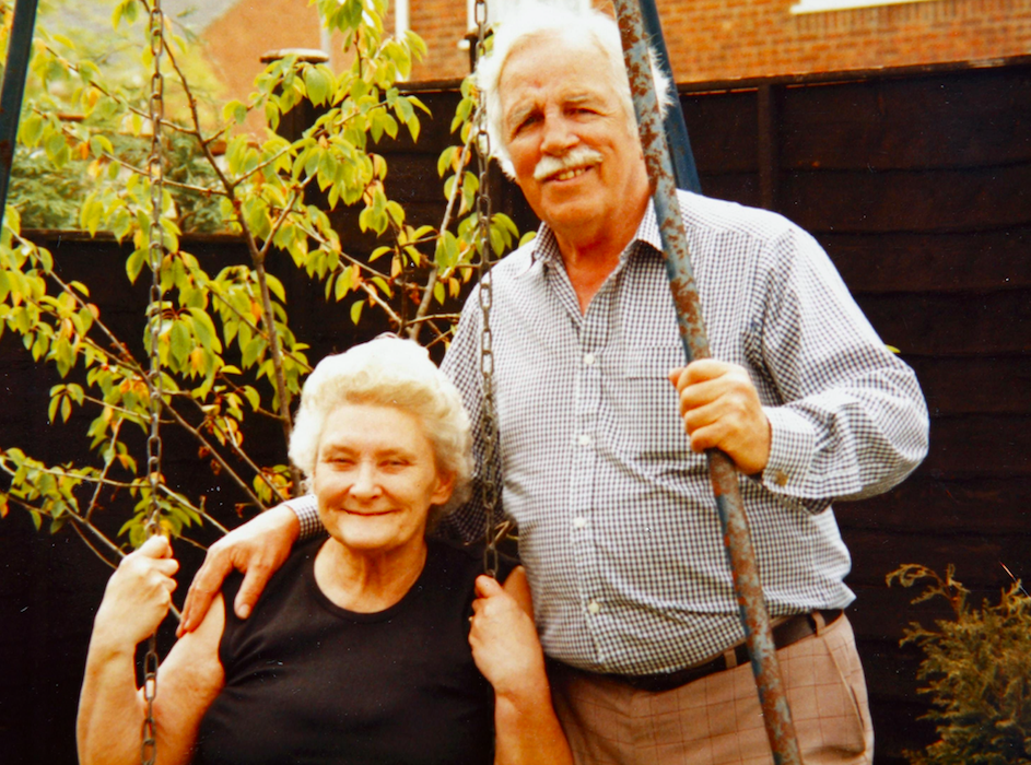 <em>Rhoda Cunningham and husband Arthur, who died at the Gosport War Memorial Hospital Portsmouth in 1998 (PA)</em>