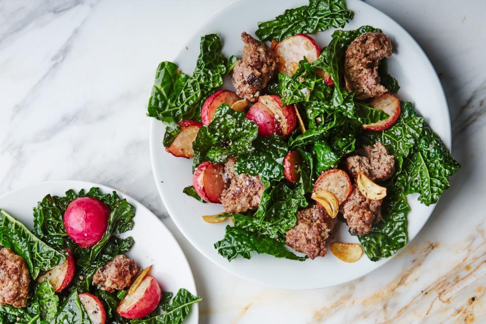 Oven-Baked Beef Meatballs