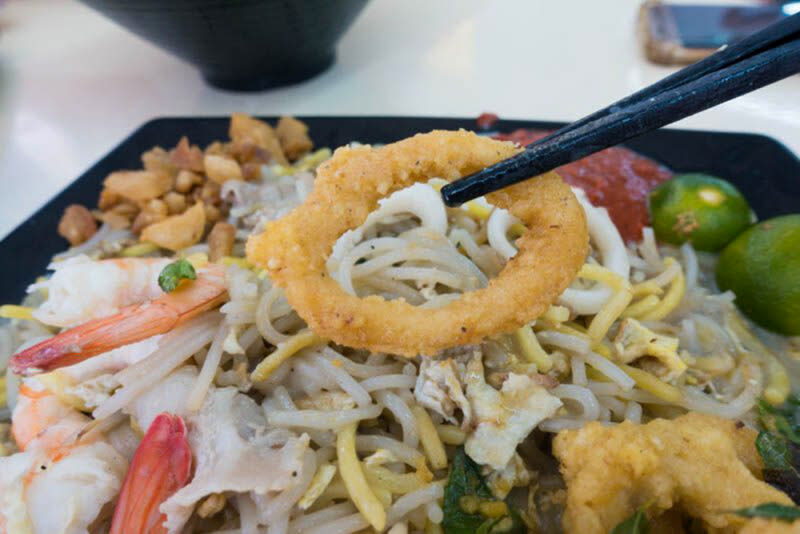 Hokkien mee - Mian Wang 1971 Close up