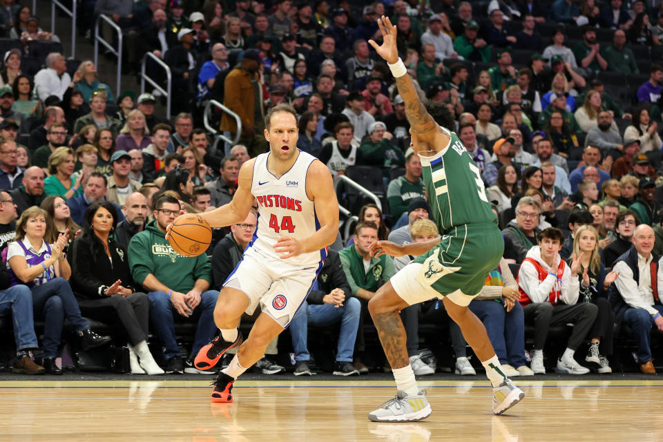 Bojan Bogdanovic。(Photo by Stacy Revere/Getty Images)