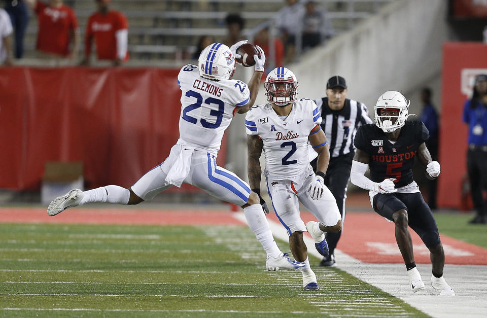 SMU's Rodney Clemons had a big performance Friday against Houston. (Getty Images)