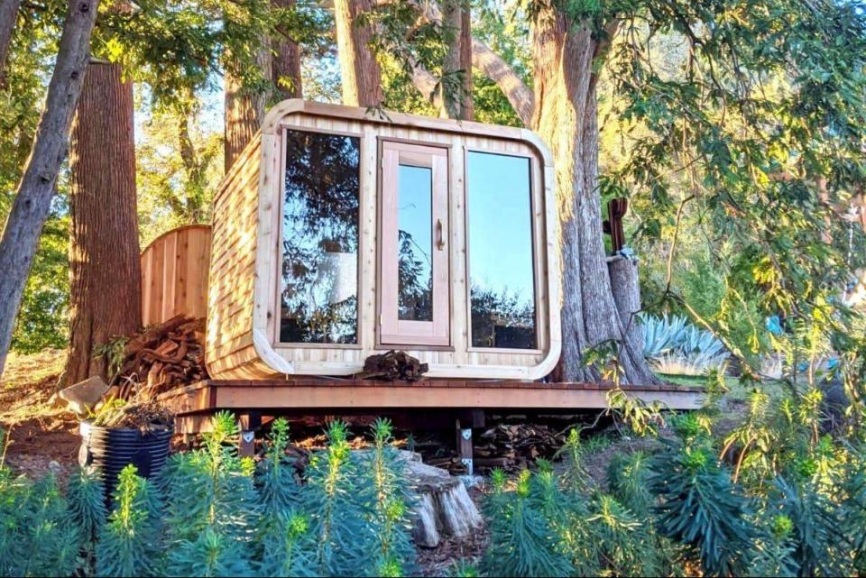 ‘Sanity-saving sauna’: The Luna outdoor cedar saunaLuna