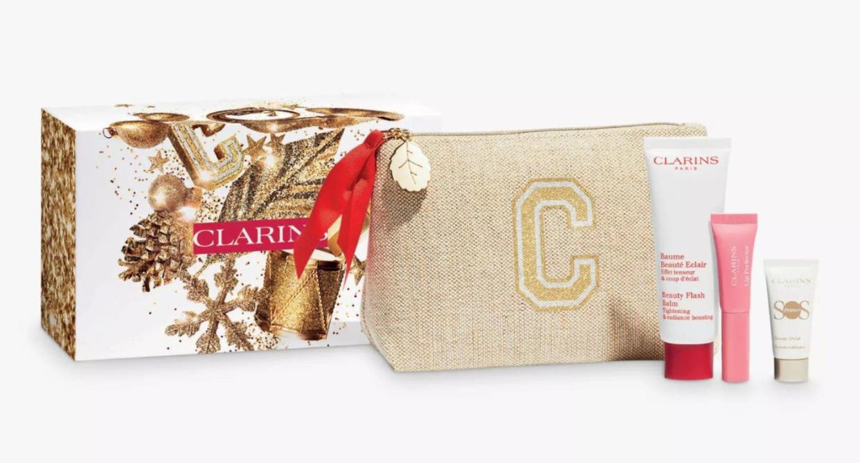 Clarins Beauty Flash Balm Collection Skincare Gift Set