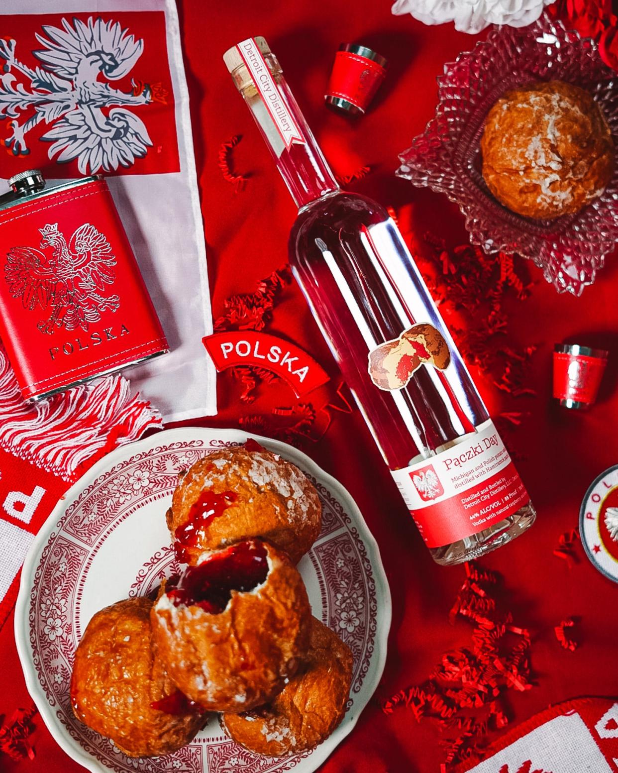 Detroit City Distillery releases its limited-edition Paczki Day Vodka each year ahead of Fat Tuesday.