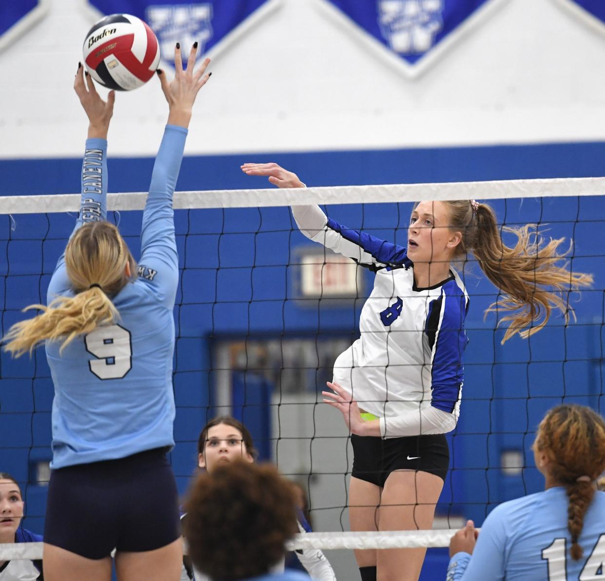 Berlin Brothersvalley senior Lynndee Ickes earned her third straight Pennsylvania Volleyball Coaches Association Class 1A all-state selection.