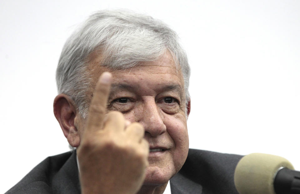 El presidente electo de méxico y líder de Morena, Andrés Manuel López Obrador. EFE/Mario Guzmán