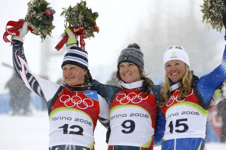 giant slalom womens alpine skiing