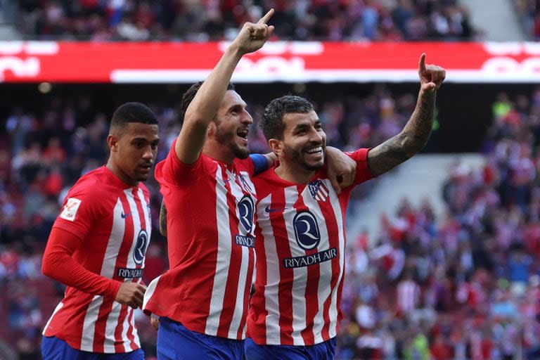 Festejó Atlético de Madrid en la Liga de España, con una goleada ante Las Palmas, con un gran protagonista en Ángel Correa.