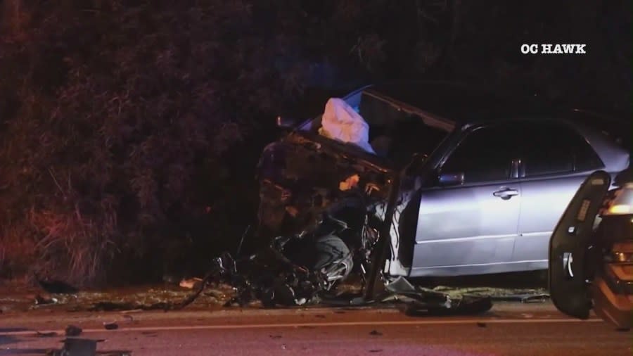 Video captures another violent crash on PCH; authorities searching for driver