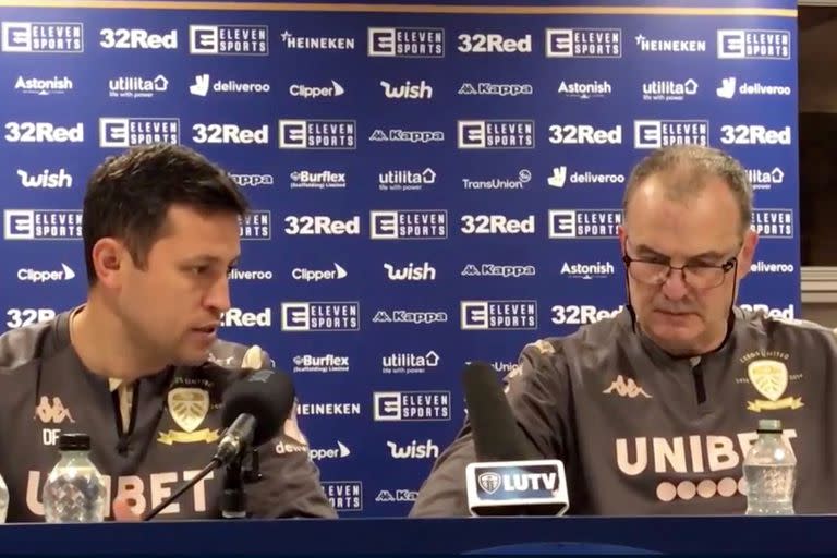 Marcelo Bielsa dió una conferencia de prensa después del partido