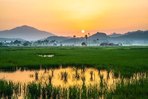 Sunset in Langkawi - Credit: sinseeho/sinseeho