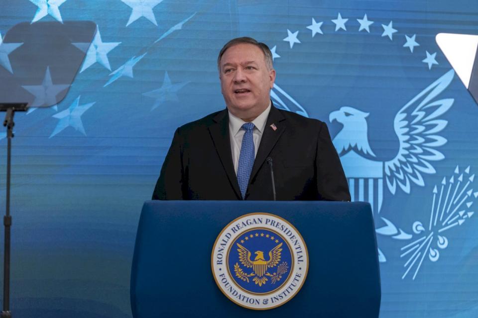 美國國務卿蓬佩奧(Mike Pompeo)。 (圖:美國國務院)