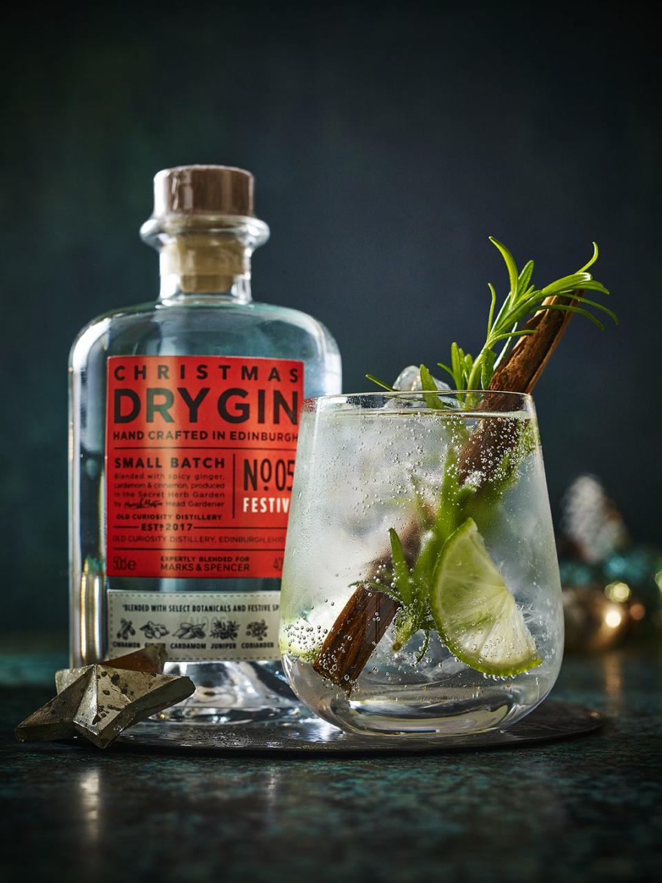 3) Dry Christmas Gin, £25