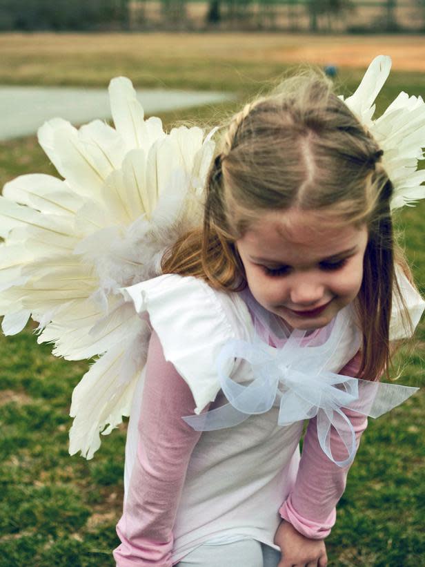 Feathered Fairy or Angel Wings