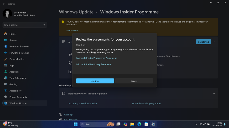 Windows Insider Program