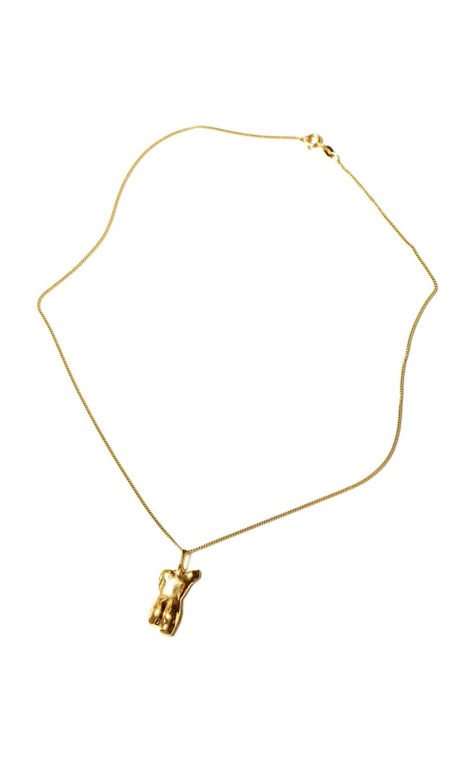 The Last Grace 24-Karat Gold-Plated Necklace