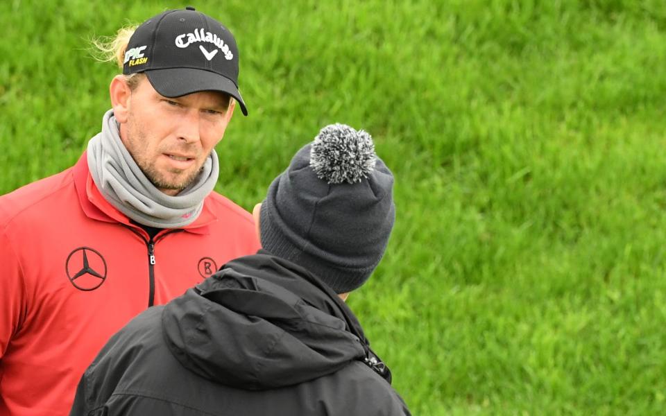 Marcel Siem learns that preferred lies are not in play on Thursday - 2019 Getty Images