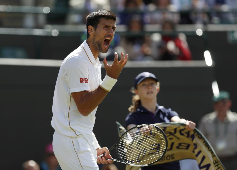 <b>26. (tie) Novak Djokovic ($56 million)</b><br>The tennis star had a very lucrative year in 2015, being the first tennis star to earn $20 million in prize money in a single year. (REUTERS/Paul Childs)