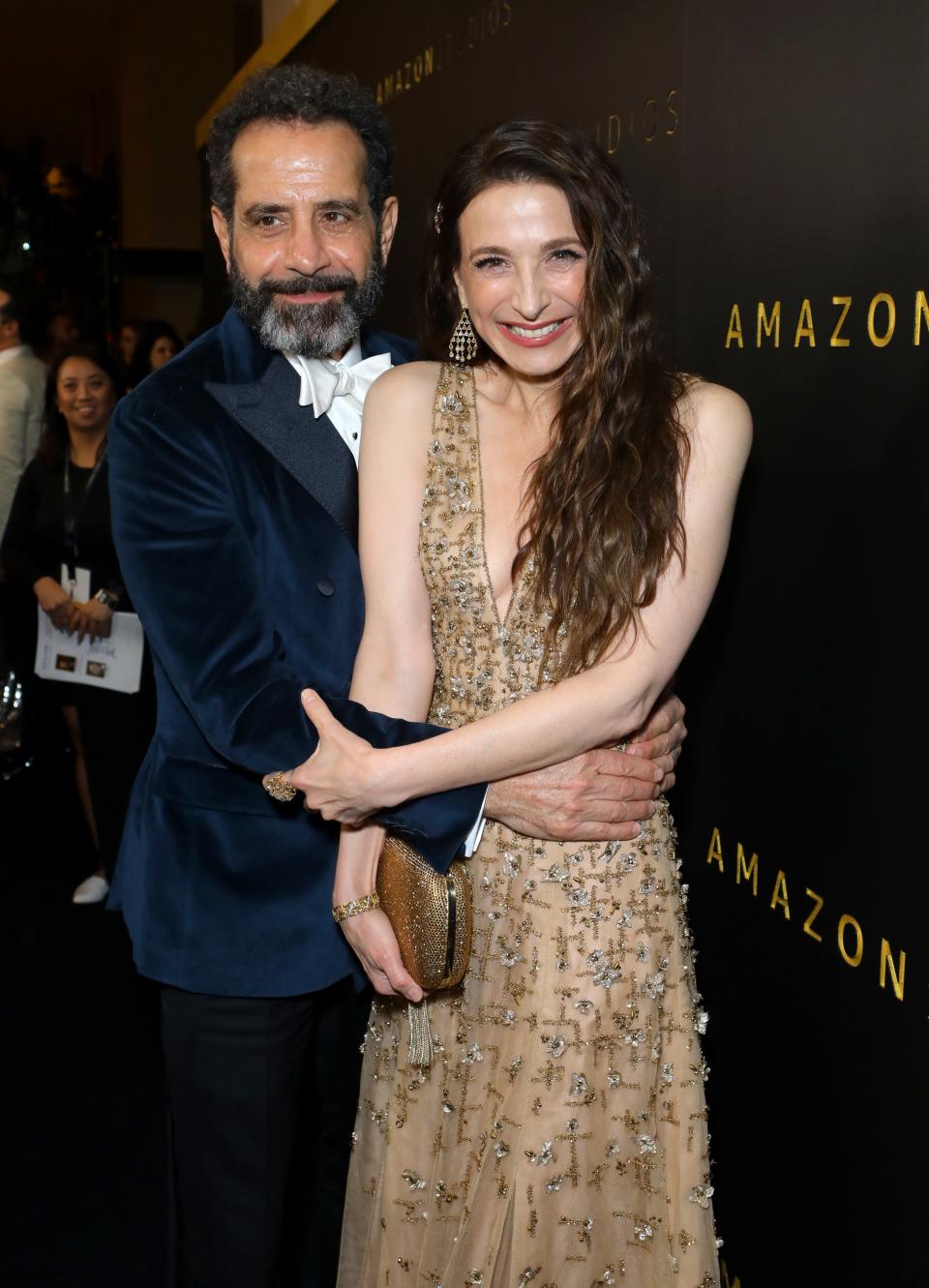 Tony Shalhoub and Marin Hinkle