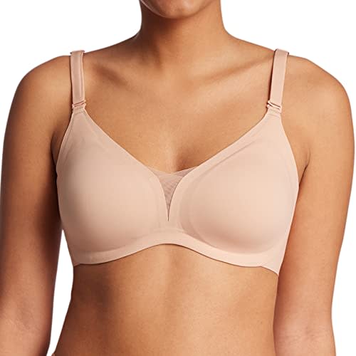 LAWOR Women's Minimizer Bra Seamless Push Up Comfort Bra Wirefree