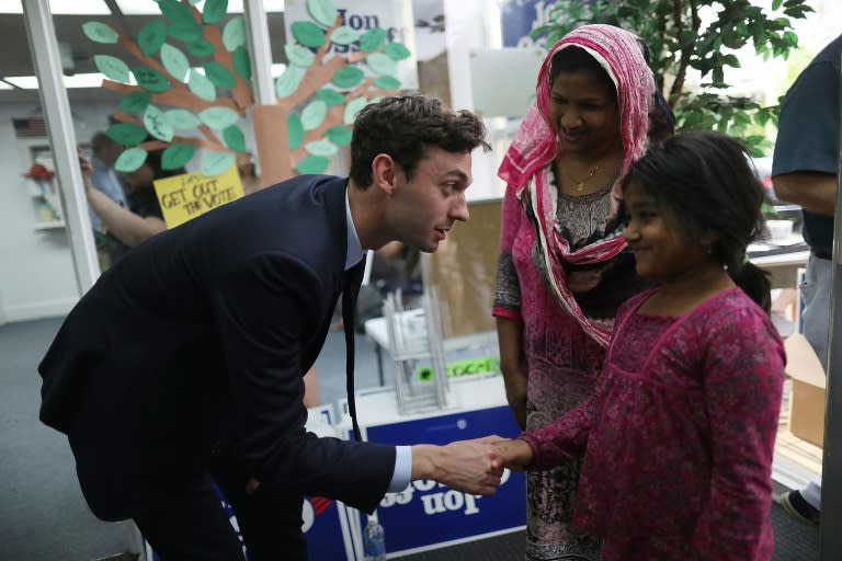 An army of volunteers have rallied in support of Jon Ossoff's campaign, which has reportedly amassed millions of dollars in out-of-state Democratic contributions