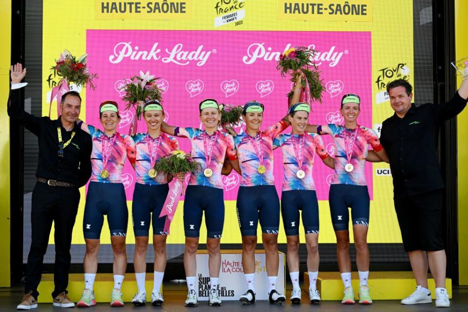 1st tour de france femmes 2022 stage 8