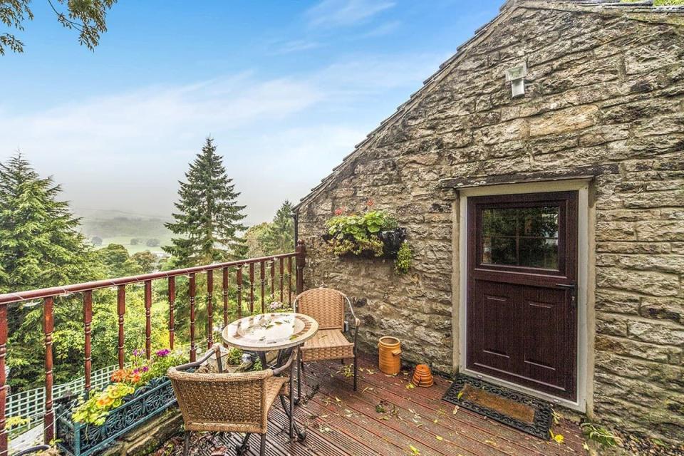 <p>Butterfly Cottage is as lovely as it sounds. Situated in County Durham, it has a multi-stove log burner, balcony with beautiful countryside views, original windows, stable-style doors, wooden beams and a comfy double bed. It's a perfectly picturesque cottage that won't break the bank.</p><p><a class="link " href="https://airbnb.pvxt.net/x9VEEy" rel="nofollow noopener" target="_blank" data-ylk="slk:BOOK NOW VIA AIRBNB;elm:context_link;itc:0;sec:content-canvas">BOOK NOW VIA AIRBNB</a></p>