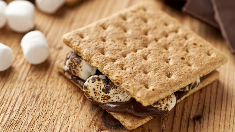A classic s'more