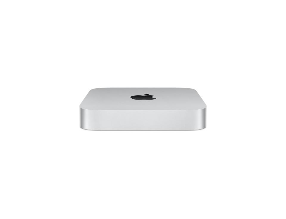 蘋果全新Mac mini M2機型比去年舊款M1還便宜3000元。（圖／翻攝自蘋果官網）