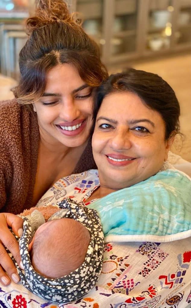 Priyanka Chopra, Madhu Chopra, baby Malti