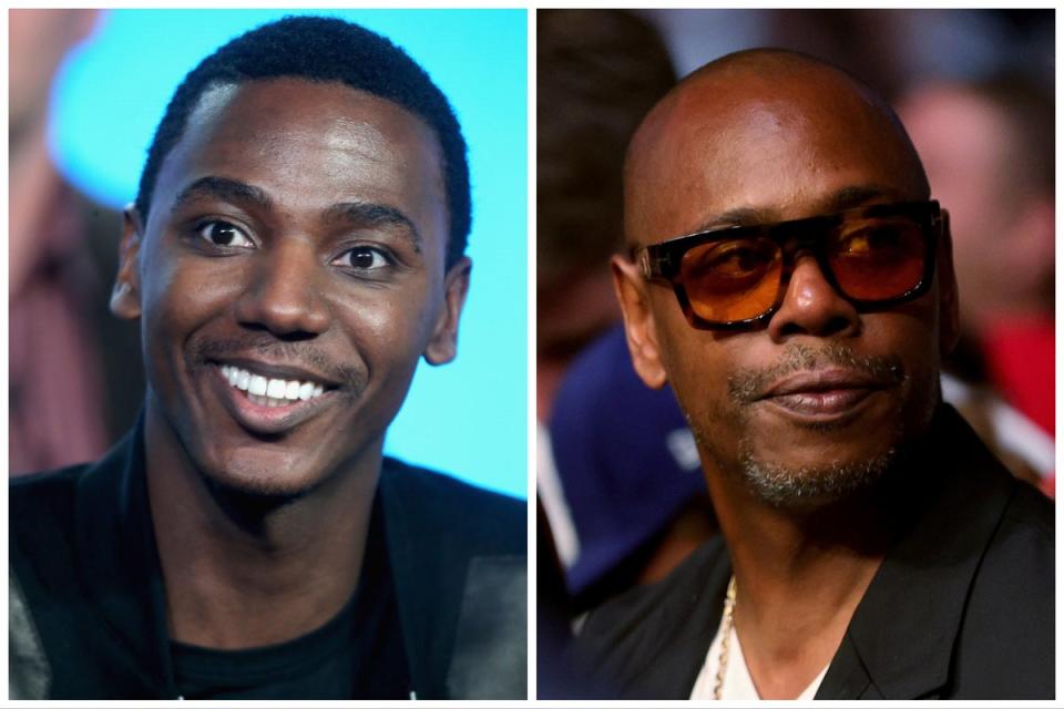 Jerrod Carmichael (left) and Dave Chappelle (Getty)