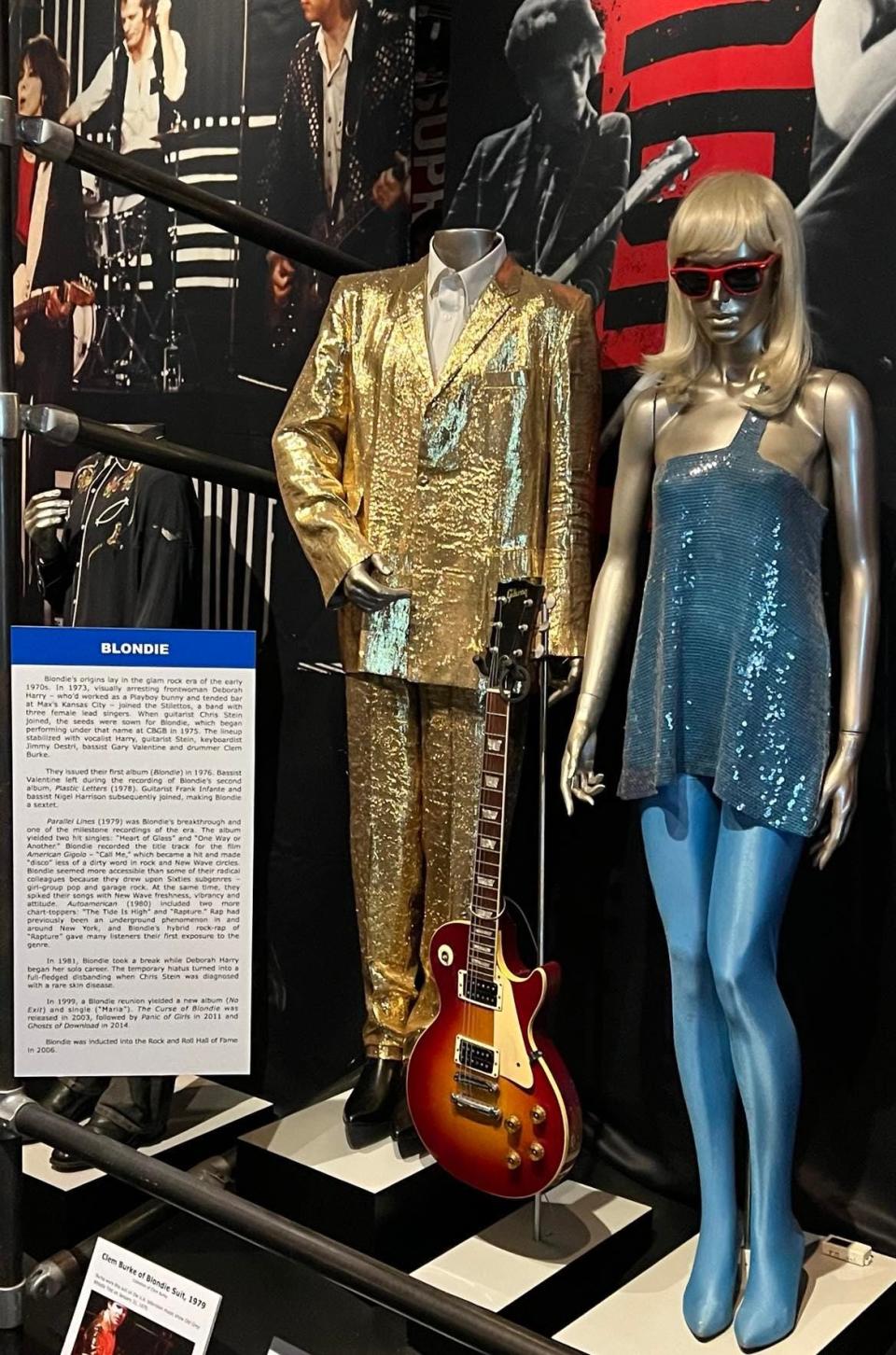 The Rock & Roll Hall of Fame offers exhibits for numerous musical artists, including Blondie, The Beatles,  Elvis and The Rolling Stones.