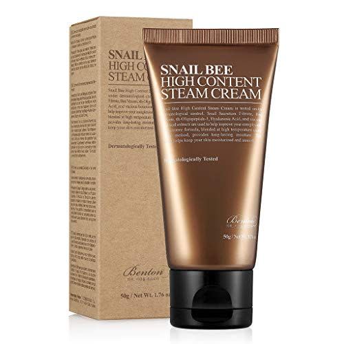 5) Snail Bee High Content Steam Cream