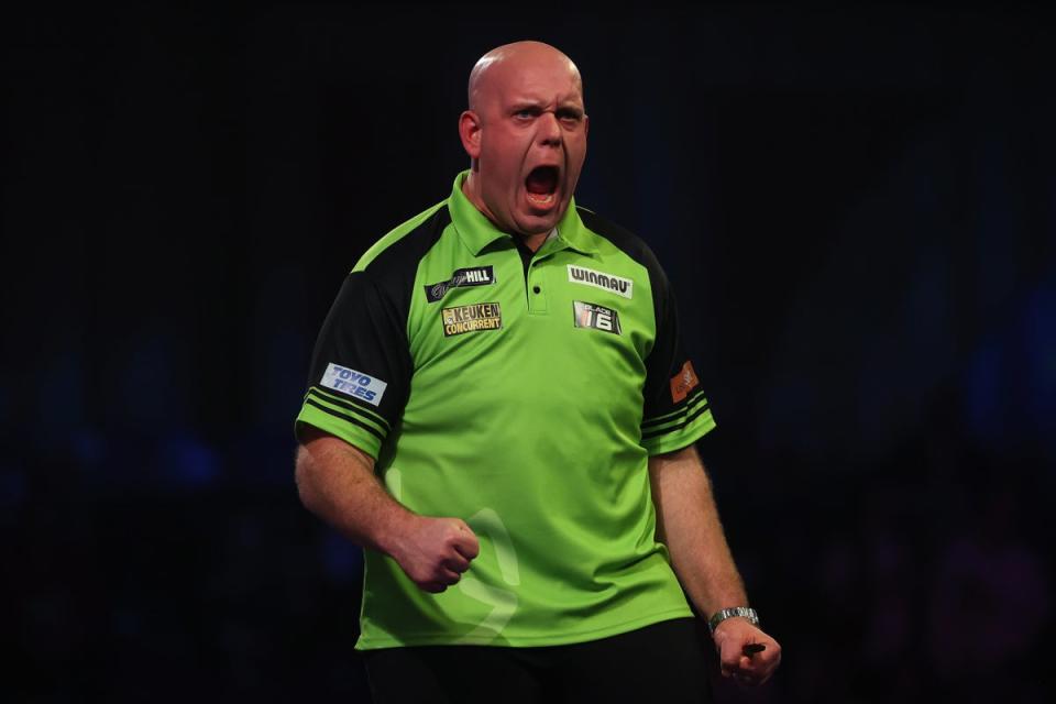 Michael van Gerwen is favourite to claim a fourth world title (Getty Images)