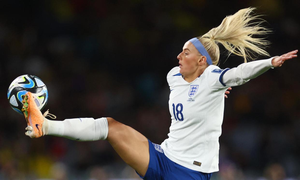 <span>England’s Chloe Kelly was out for 11 months with an ACL injury sustained in 2021.</span><span>Photograph: Carl Recine/Reuters</span>