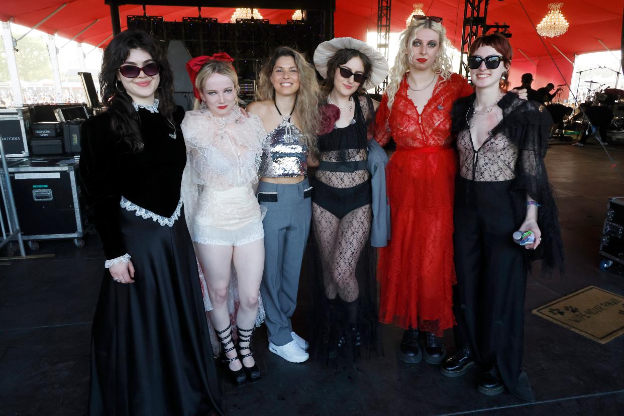 The Last Dinner Party at Coachella 2024 (Getty Images for Coachella)