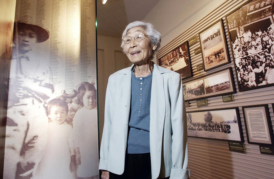 Susan Ahn Cuddy (Reed Saxon / AP)