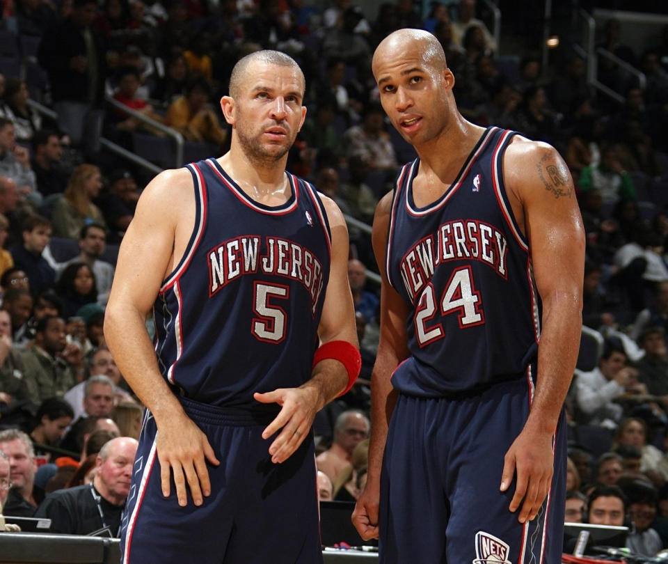 Jason Kidd and Richard Jefferson, New Jersey Nets